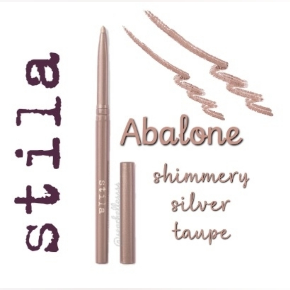 Abalone Stila Smudge & Set Waterproof Liner Shimmery Taupe  Brand New In Box - Picture 2 of 12